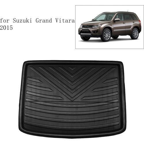 X AUTOHAUX Car Rear Trunk Floor Mat Cargo Boot Liner Carpet for Suzuki Grand Vitara NEW SX4 Hatchback 2006-2017