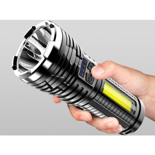 XHP500 LED Flashlight most powerful Flashlight USB Torch Lantern Hunting Lamp Hand Light USB Rechargeable free shipping 2pcs/lot