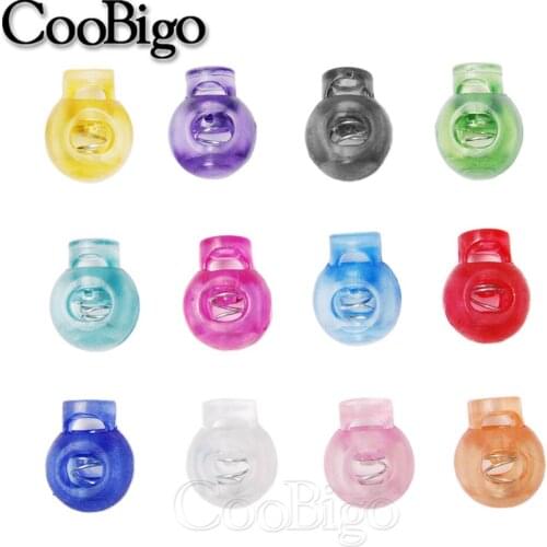 10pcs Survive Toggle Clip Cord Lock Stopper Rope Clamp Paracord Camp Shoelace Shoe Lace Buckle for Backpack Hike Outdoor