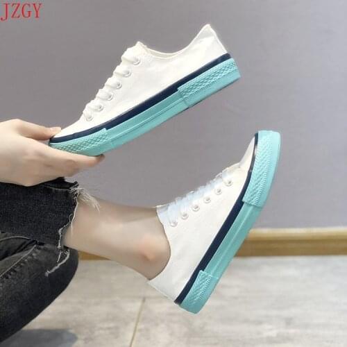 2021 New Fashion Womens Shoes Summer Spring Mix Colors Low Top Girls Sneakers All Matching Candy Colors Fashion Casual Shoes