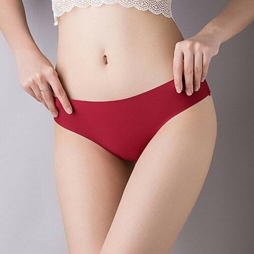 Women Intimates Underwear Invisible Seamless Panties G-String Female Sexy Thongs Intimates Ultrathin Lingerie Ladies Briefs