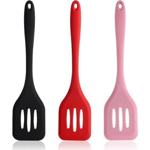 2020 Hot Sale Food Grade Non-stick Silicone Pot Shovel Frying Pan Silicone Spatula Cooking Utensils Kitchen Tools Accessories