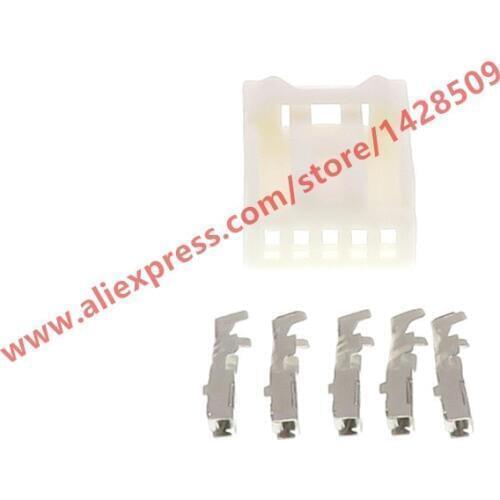 5 Sets 5 Pin Automotive Steering Wheel Boost Electric Connector With Terminals 7283-5830