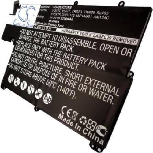 Cameron Sino 3300mAh battery for DELL Inspiron 13z-5323 5323 Vostro V3360 0V0XTF AM134C DL011118-48P14G01 RU485 TKN25 TRDF3