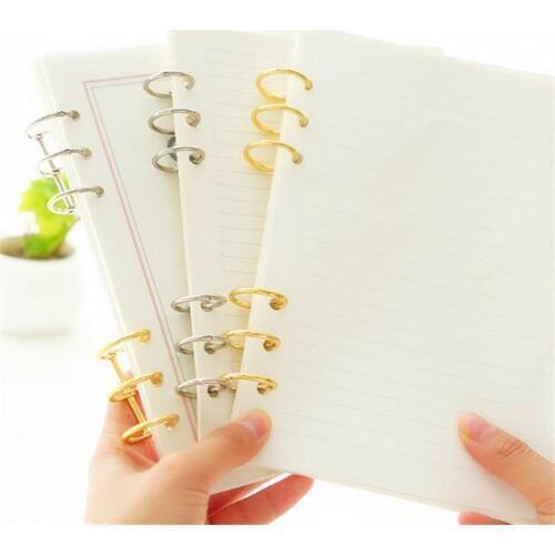 1Pc A5 A6 Loose-leaf Calendar Binder Book Notebook Album Scrapbook Storage Ring sketchbook планер ежеднвеник