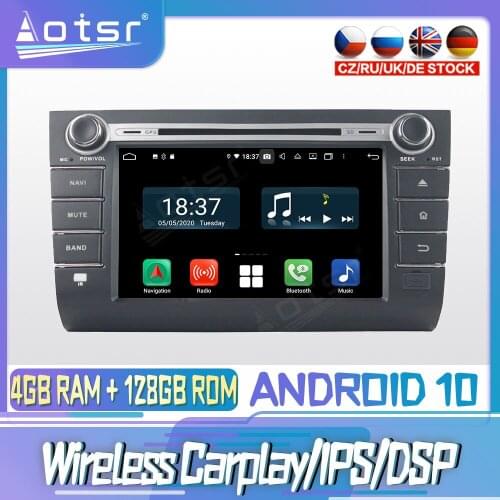 Android 10 PX6 128G For Suzuki Swift 2013 2014 2016 DVD GPS Navigation Auto Radio Stereo Video Multimedia Player HeadUnit 2din