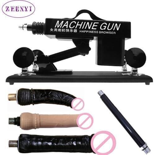 Automatic Sex Machine For Women Automatic Female Masturbation Pumping Gun 3XLR Love Machines With Big Dildo Adult Sex Toys