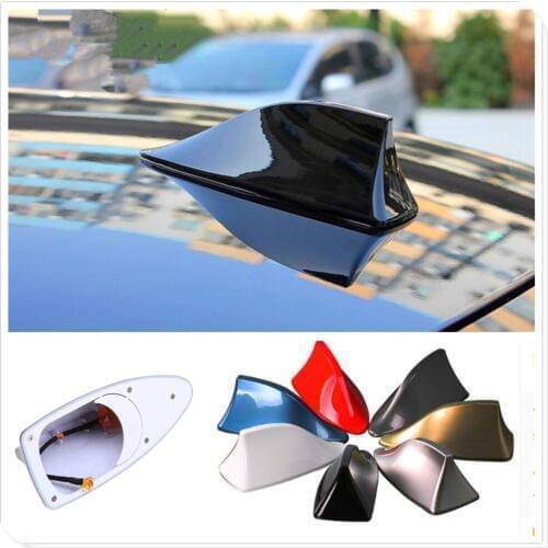 Car styling Shark Fin Antenna Auto Radio Signal Aerial Roof Antennas for Mercedes Benz GL63 GL-Class G65 G550 G350 E300