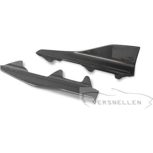 Car Styling Carbon Fiber Side Skirt For BMW F87 2016 Splitters Apron Flaps for BMW F87 M2 Base 2PC