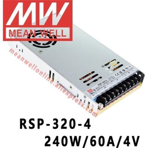 Mean Well RSP-320-4 meanwell 4VDC/60A/240W Single Output with PFC Function Power Supply online store