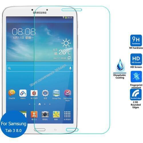 For Samsung Galaxy Tab 3 8.0 SM-T315 SM-T310 Tempered Glass Screen Protector 9H Safety Protective Film For Tab3 8 T311 T310 T315