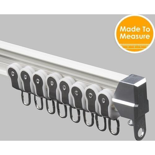 SCHRLING 2018 Hot Sales 1meter Bendable curtain Tracks With Aluminum Alloy High quality Curtain accessories Cusomized size