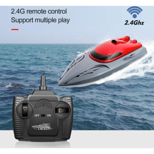 Remote Control Boat RC Speedboat Toy Ship Model Remote Control Fishing Bait Boat Ship Speedboat RC Toys Education Children Toys