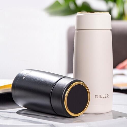 Fashion Thermos Bottle 230ml 310mll Leakproof Thermos Mug 304Stainless Steel Tumblers Candy Color Vacuum Flask Fresh Design