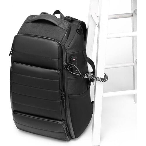 2021 New No Key Anti theft TSA Lock Fashion Men Backpacks Waterproof 15.6 Inch USB Charging Laptop Backpack School Bags Mochila