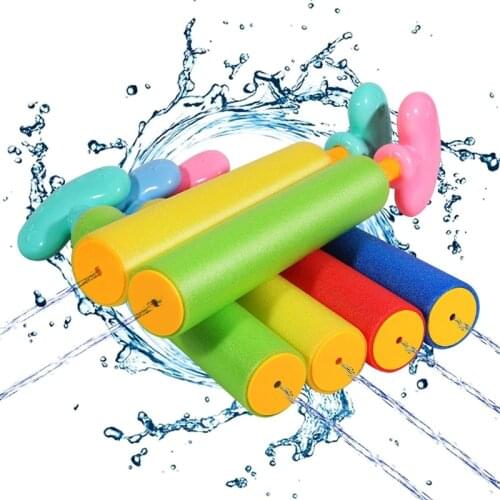 6 Pack Foam Water Blaster Set Pool Toys Water Toy for Kids Water Blaster