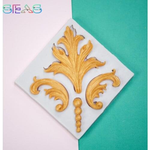 Renaissance Flower Silicone Mold DIY Party Cake Decorating Tools Festival Candy Clay Chocolate Fondant Kitchen Tools Accessories