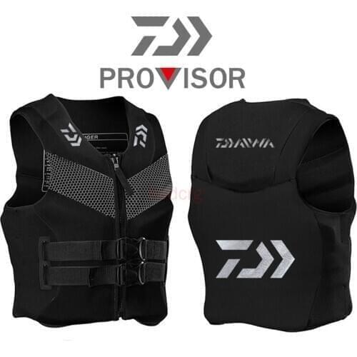 Outdoor Daiwa Fishing Life Vest Men Breathable Swimming Life Jacket Safety Waistcoat Survival Utility Vest Colete Salva-Vidas