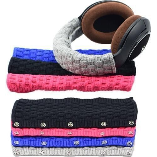 Universal Wool Headband Head Beam Protector for Beats Solo Studio Audio-Technica Sony Headphones Sleeve Pads Cushions Cover