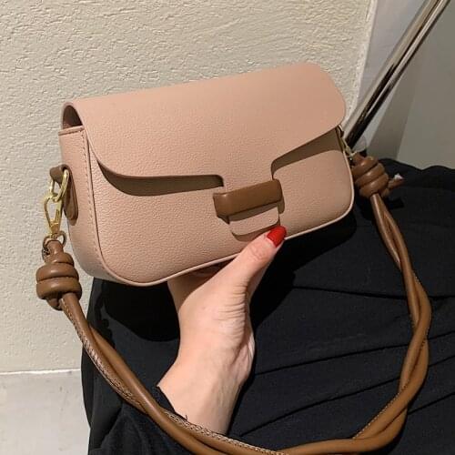 High-quality Ladies One-shoulder Small Bag 2021 New Female Bag Autumn All-match Retro Messenger Bag Fashion Small Square Bag