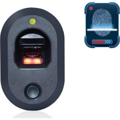 1 Set Mini Fingerprint Lock For Drawer Cabinet Wardrobe Recharge Small Electric Lock With Cylinder PCB Power Charger