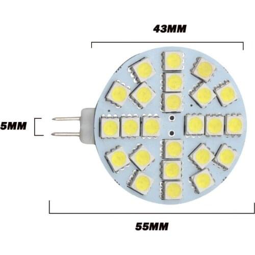 10pcs 360 degree 5050 SMD DC 12V G4 LED Lamp Bulb 1W 3W 4W 5W 6W led 5050 SMD Light Corn Bulbs