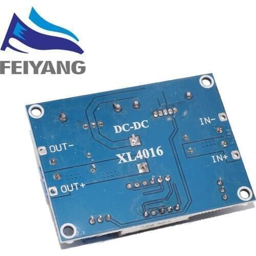 10PCS MH-ET LIVE LED Voltmeter PWM Adjustable 4-36V To 1.25-36V Step-Down Board Module XL4016 8A 200W DC-DC Power drop Module