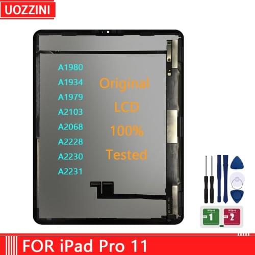 LCD For Apple iPad Pro 11 1st 2nd A1980 A1934 A1979 LCD Display Touch Screen Panel Screen Assembly Replacement Part 100% Tested