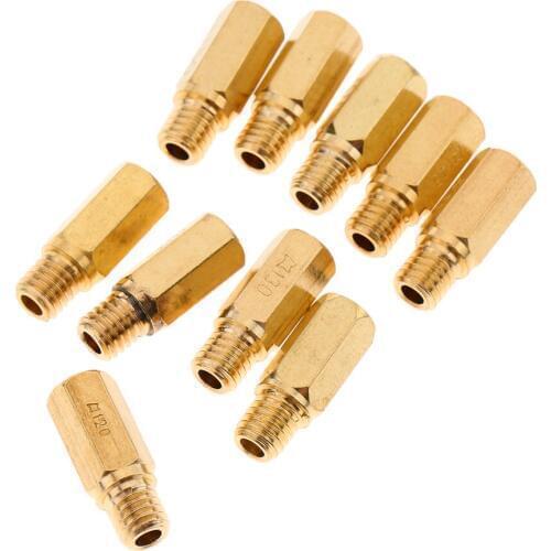 10x Carburetor Main Jet 120 125 130 140 145 .. 170 For PWK KOSO KEIHIN OKO