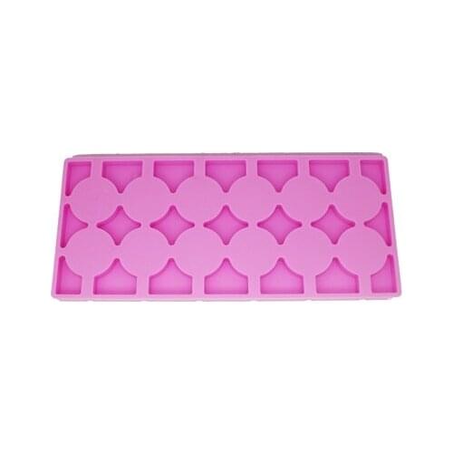 12 hole Cat claw/bear head/round Lollipop silicone fondant mould chocolate lace mold cake decorating DIY