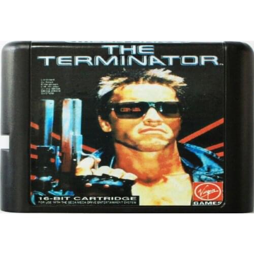 The Terminator 16 bit MD Game Card For Sega Mega Drive For SEGA Genesis