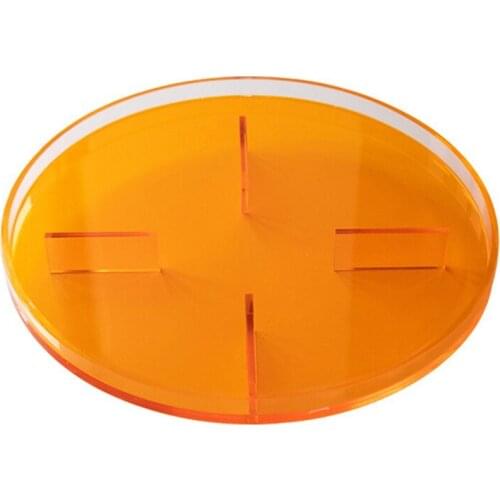 Nordic Acrylic Round Tray Household Living Room Water Cup Storage Coffee Tea Dessert