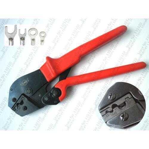 AP-101 Manual ratchet terminal crimping tool for non Insulated Terminals and connector 0.5-10mm2 18-7AWG