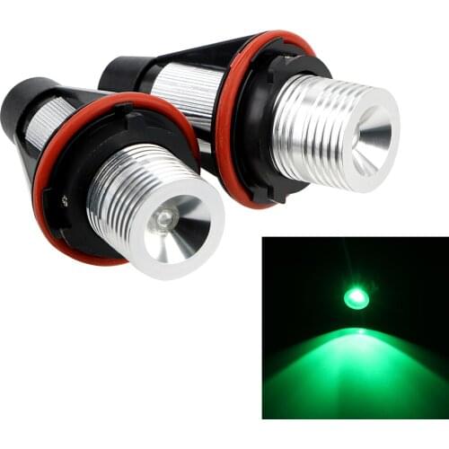 2pcs Car Led For BMW E39 E53 E60 E61 E63 E64 E65 E66 E87 525i 530i xi 545i M5 Error Free Car Lamps Angel Eyes Marker Light Bulbs