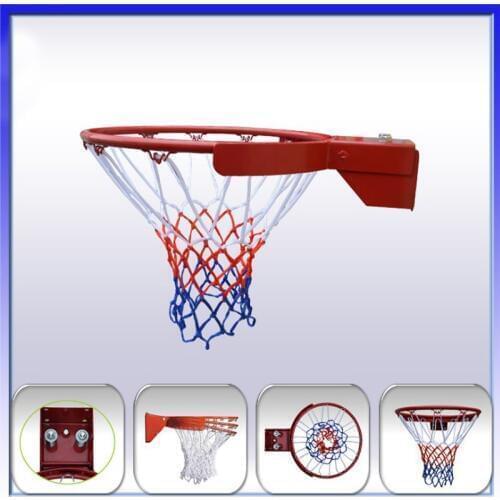 38cm Inside diameter basketball hoop with hollow rim + outside hoop with rolling band