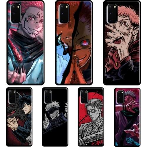 Anime Jujutsu Kaisen Case For Samsung Galaxy S10 S9 S8 Note 10 Plus Note 20 Ultra S20 FE S21 Ultra Phone Cover