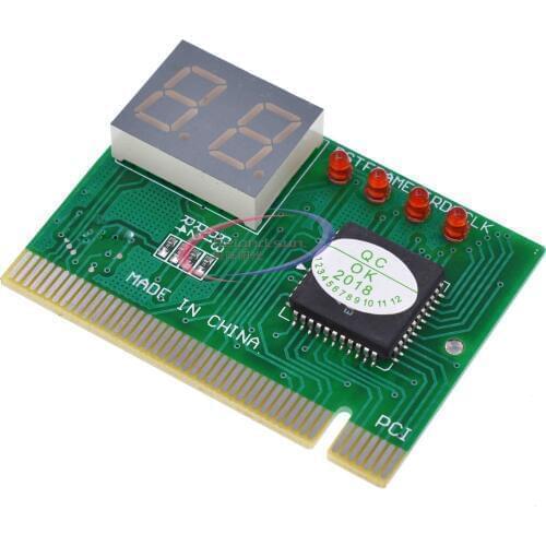 2 Digit PC PCI Diagnostic Card Motherboard Analyzer Tester Post Analyzer Checker For PC LAPTOP Hot Worldwide