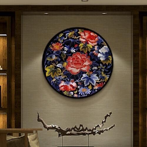 DIY 100% Mulberry Silk Suzhou Embroidery Sets Printed Patterns Needlework Kits Flower/fish Needle Arts Crafts Sewing Decro