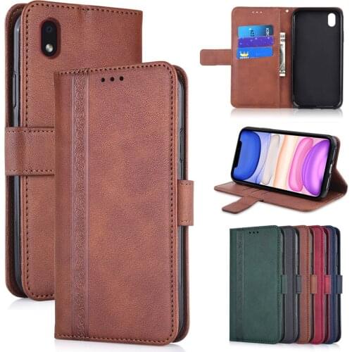 For Samsung A01 M01 A2 A3 Core A11 A20 A20e A20s A21 A21s A42 A51 A71 5G Cover On M11 M31 M31s S20 Ultra J4 Plus Wallet Case