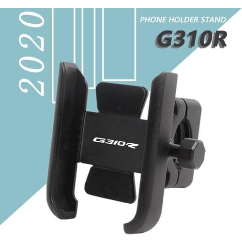 G310R 2021 Mobile Phone Bracket For BMW G 310 R 2016-2020 Motorcycle Aluminum Handle Bar GPS Stand Holder Parts Accessories