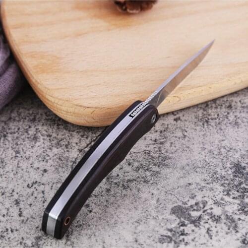 3.5 Inch Folding Knife Pocket Stainless Steel Mini Pocket Folding Blade Knife Paring Fruit Knives Tool Outdoor Camping EDC Tools