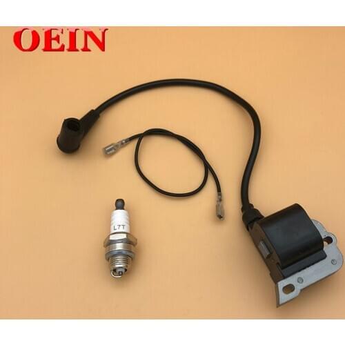 Ignition Coil Module Spark Plug kit For HUSQVARNA 50 51 55 257 261 268 272XP Chainsaw Replacement Parts