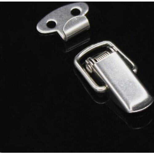 Small Stainless Steel Buckle Bag Luggage Buckle Box Firm Hasp 20PCS