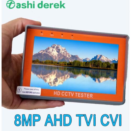 Mini Ahd Camera Monitor Wrist Design Cvbs Analog 8mp Cmera Tester Support Ahd Cvi Tvi PTZ Utp Network Cctv Tester Three Models