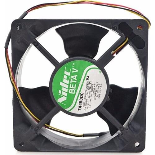 NIDEC TA450DC C34262-71 12038 12CM 120*120*38MM DC 12V 0.8A Server Ball Cooling Fan