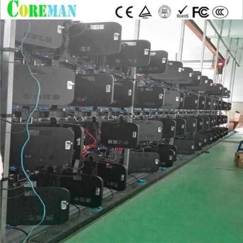 P10 led module solar power outdoor led sign aluminum frame for led screen indoor led module 244mm 244mm 1/8 scan