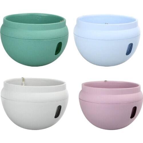 Hanging Planter Imitation Flowerpot Resin Water Storage Plant Chlorophytum Pot 667A