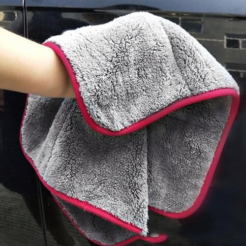 Car Wash 1200GSM Car Detailing Microfiber Towel Car Cleaning Drying Cloth Thick Car Washing Rag for Cars Kitchen Car Care Cloth