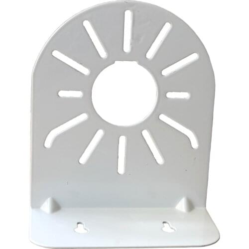 OwlCat 160mm Wall Mount Bracket for Dome Camera CCTV BRACKET Hemisphere Side Installation Stand Support Metal Outdoor White