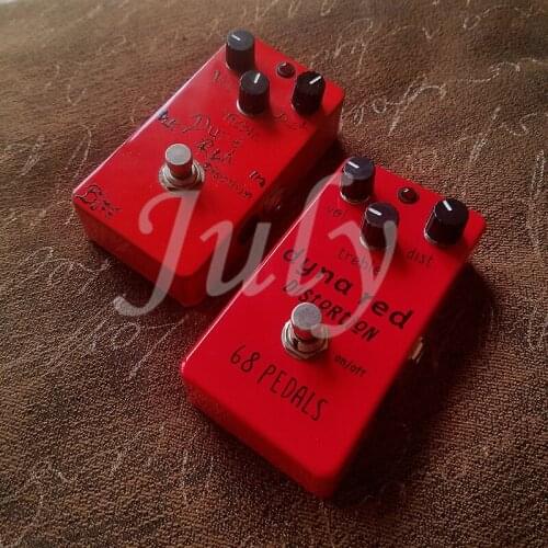 68pedals dyna red distortion replica single block effect BJFE